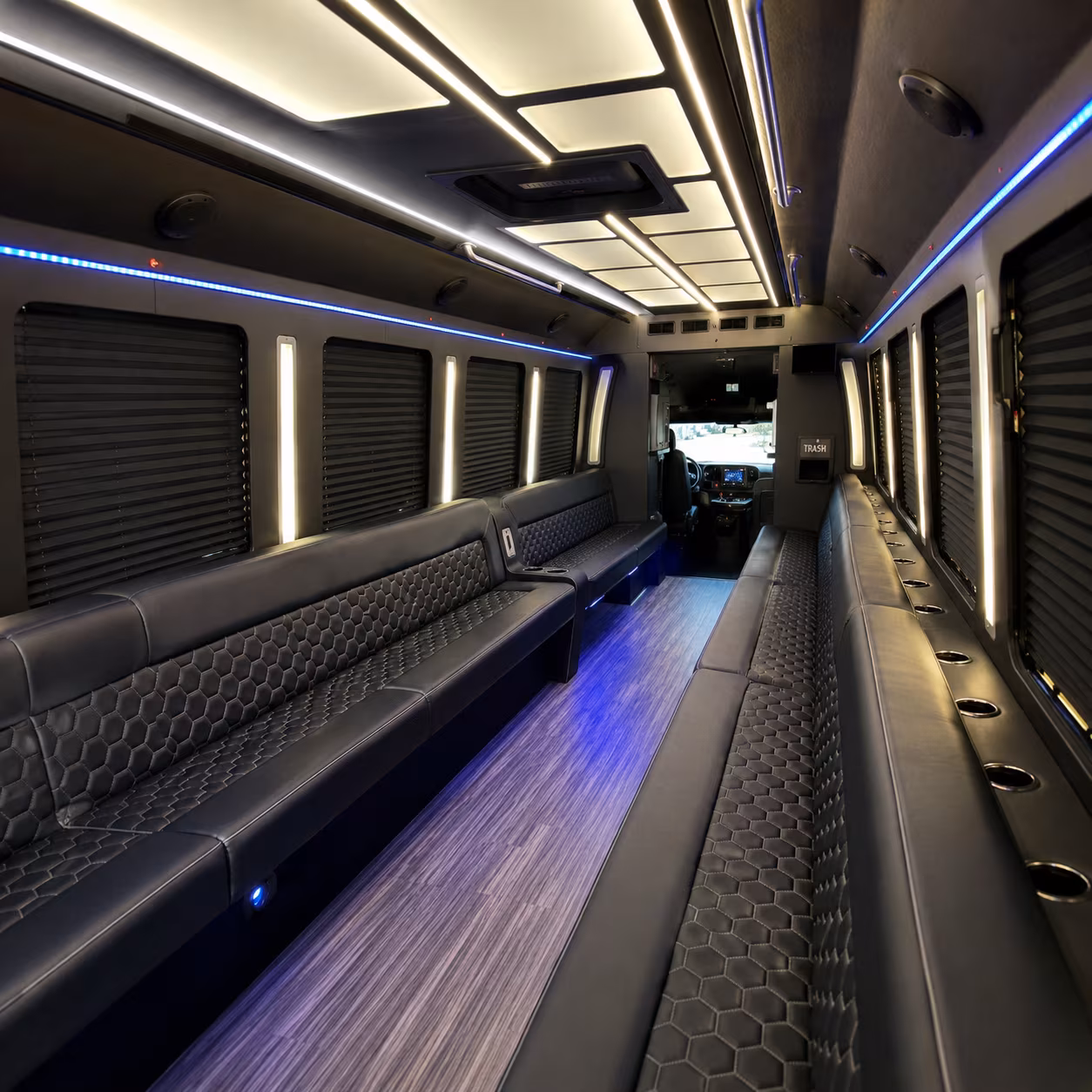 book a party bus for pre prom dinner and photos in the rio grande valley