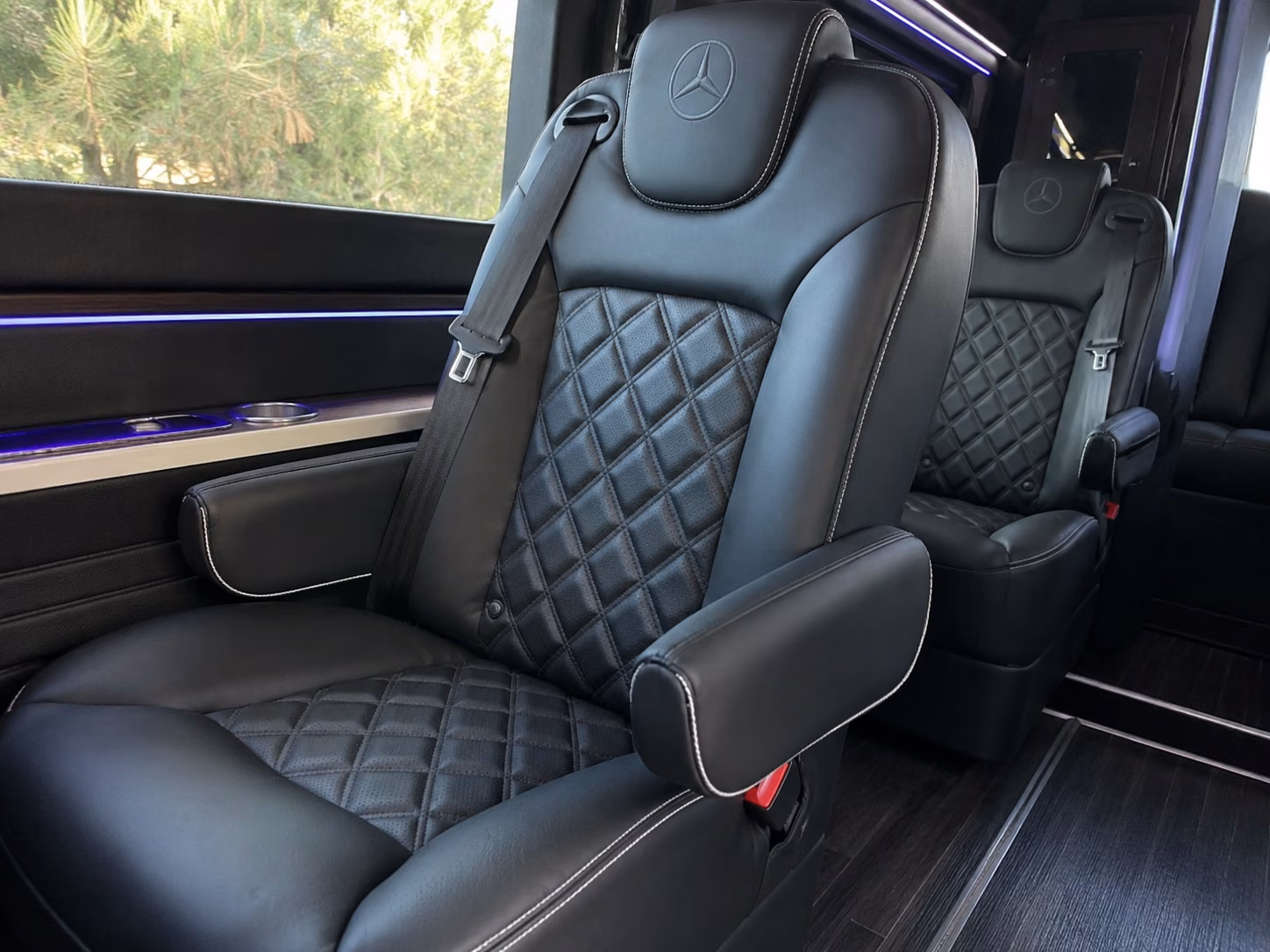pharr concert transportation onboard seating