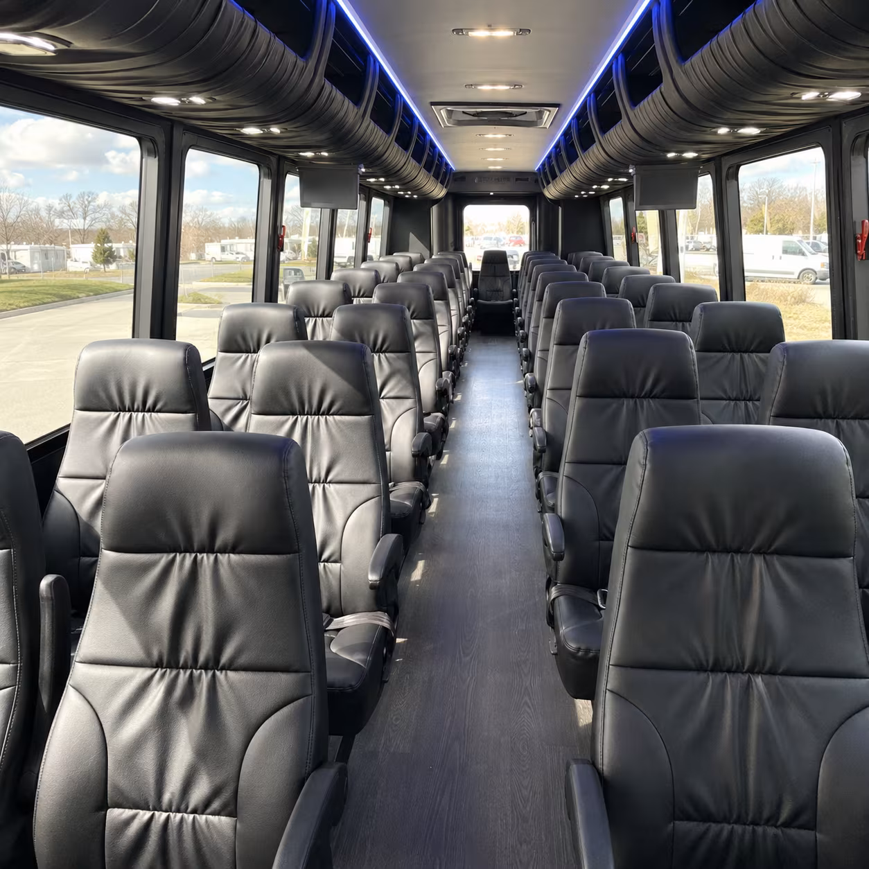 pharr employee transportation onboard seating