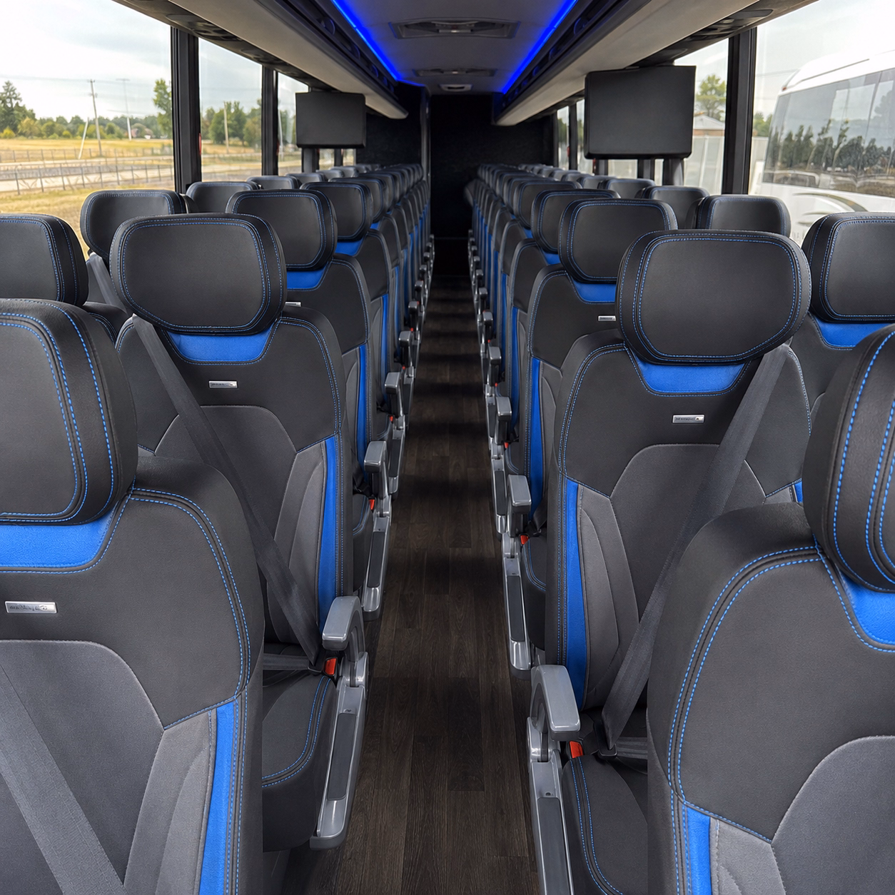 plan a long distance charter bus trip to san antonio houston or dallas for a pro game