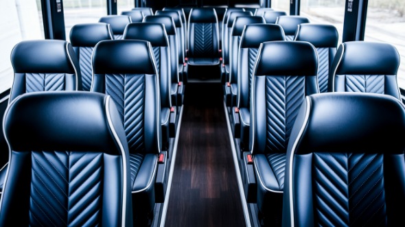25 passenger minibus inside victoria