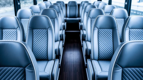 28 passenger minibus inside victoria