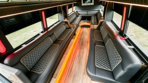 party bus rental inside victoria
