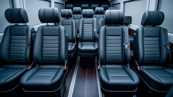 sprinter van with driver inside victoria